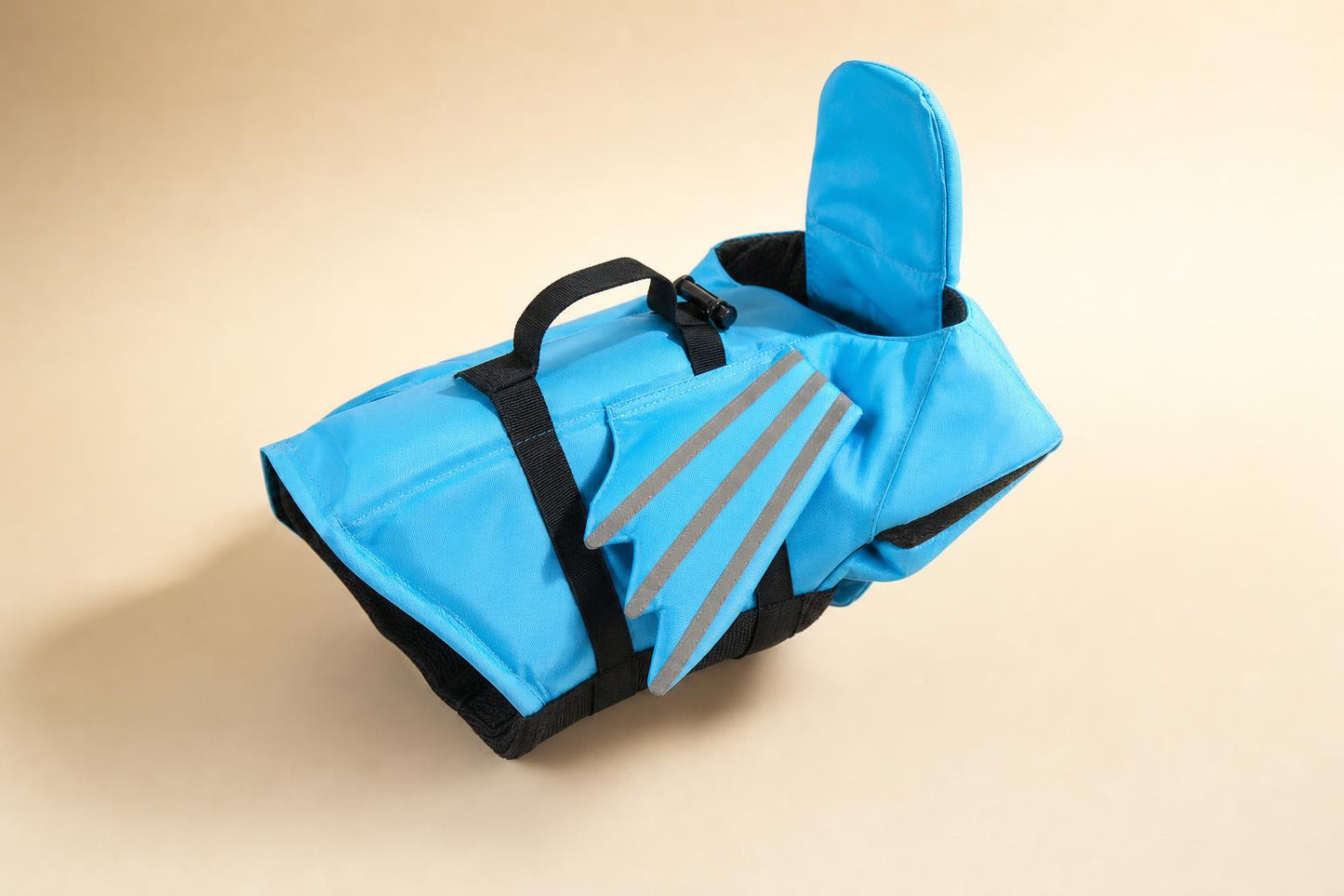 Dog Life Jacket with Grab Handle - angle