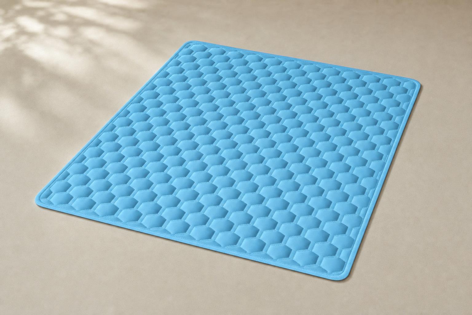 Hexagon Cooling Mat for Pets - angle
