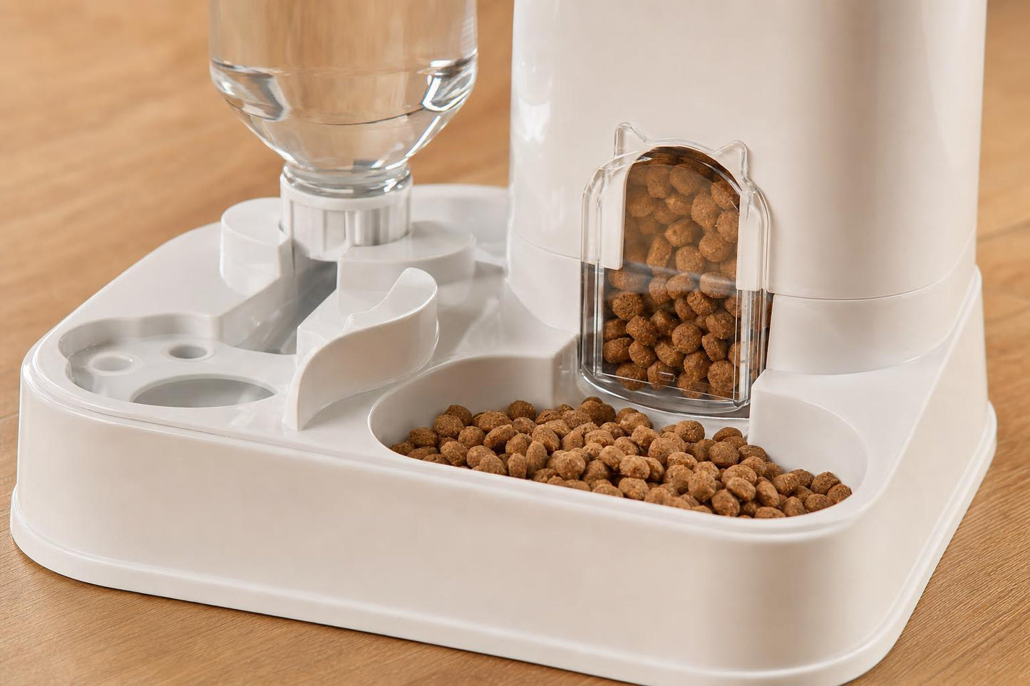 Automatic Pet Feeder & Water Dispenser Combo - detail