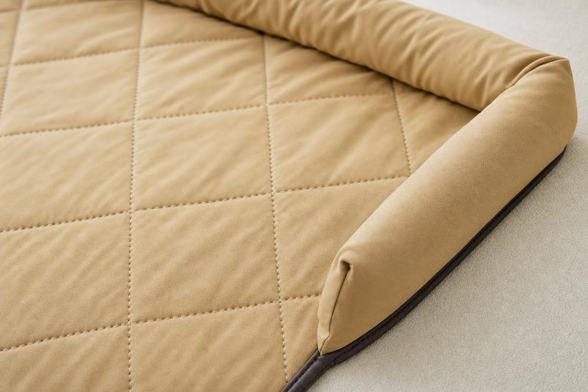 Cooling Pet Mat with Bolster Side Support - detail
