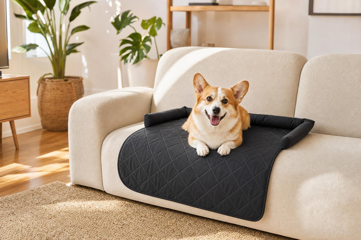 Cooling Pet Mat with Bolster Side Support - indoor-living