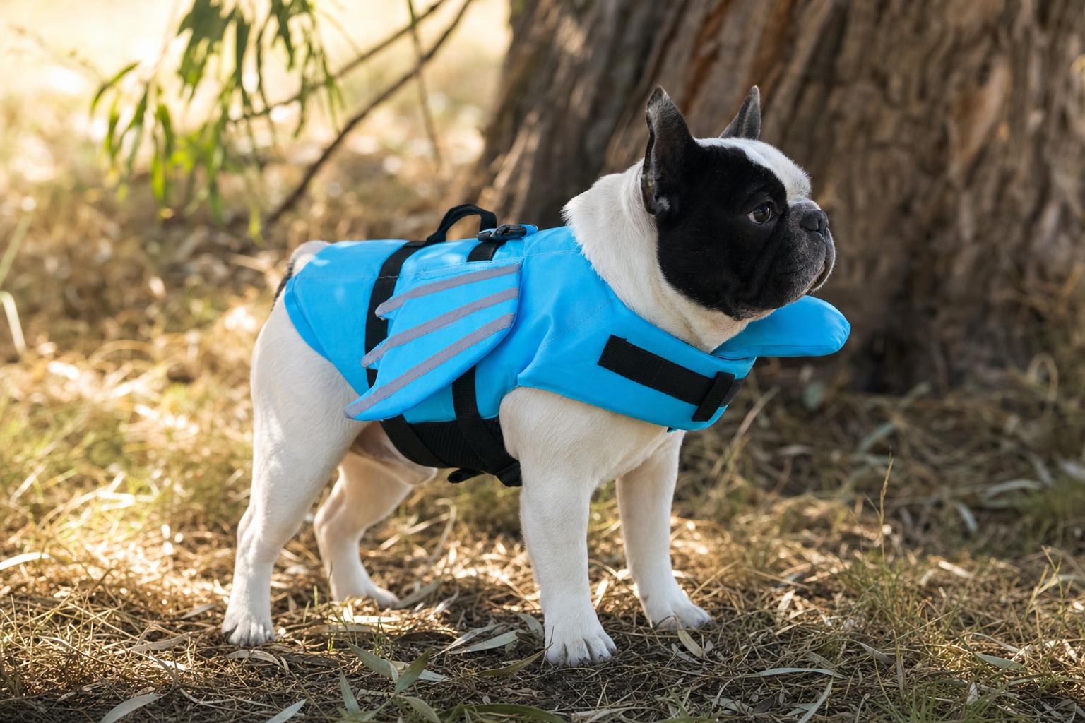 Dog Life Jacket with Grab Handle - outdoor