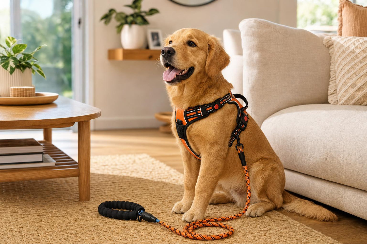 No-Pull Dog Harness and Leash Set - scale-furniture