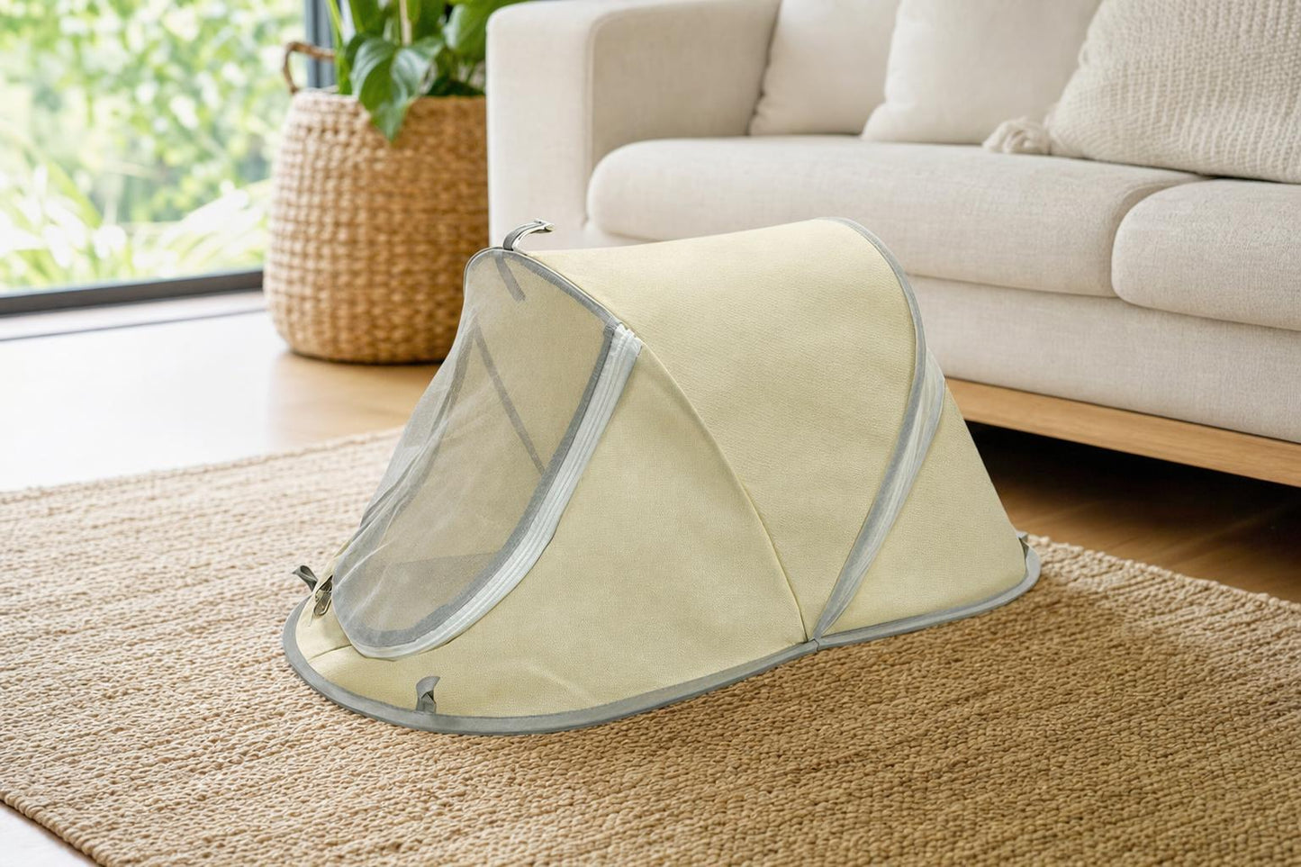 Pop-Up Pet Sunshade Tent - scale